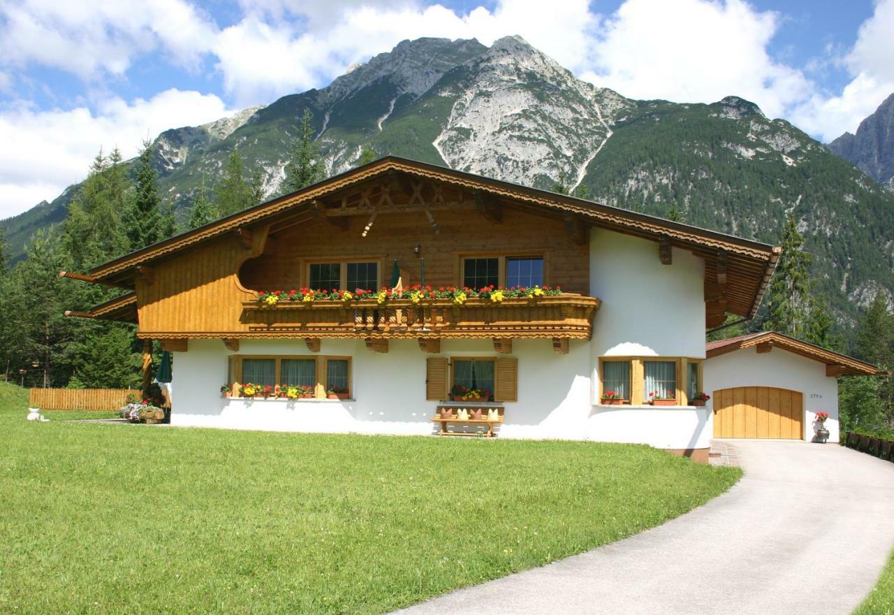 Haus Schiefer Lägenhet Leutasch Exteriör bild