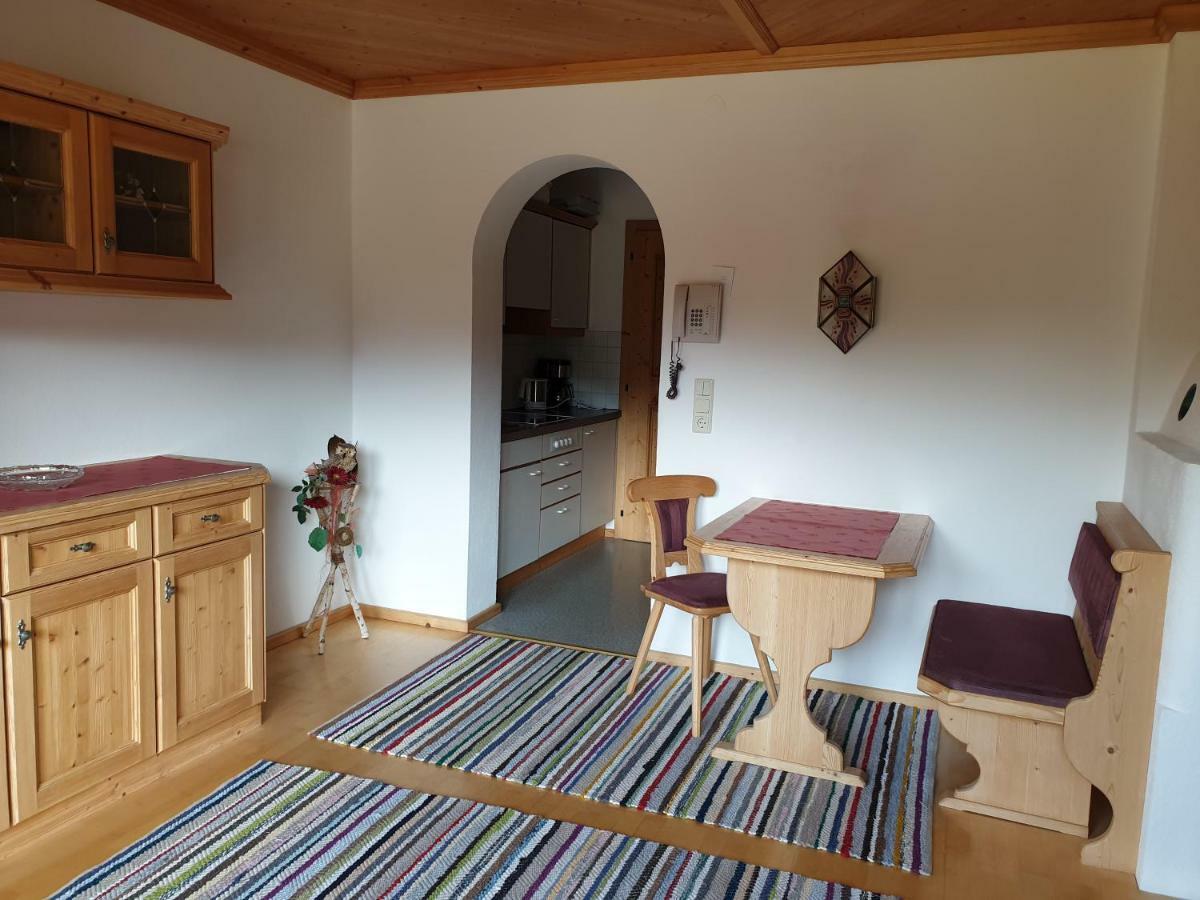 Haus Schiefer Lägenhet Leutasch Exteriör bild